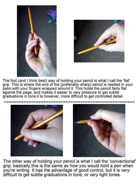 Shading Tutorial 2pencil Grip By Mistysolitude On Deviantart Pencil