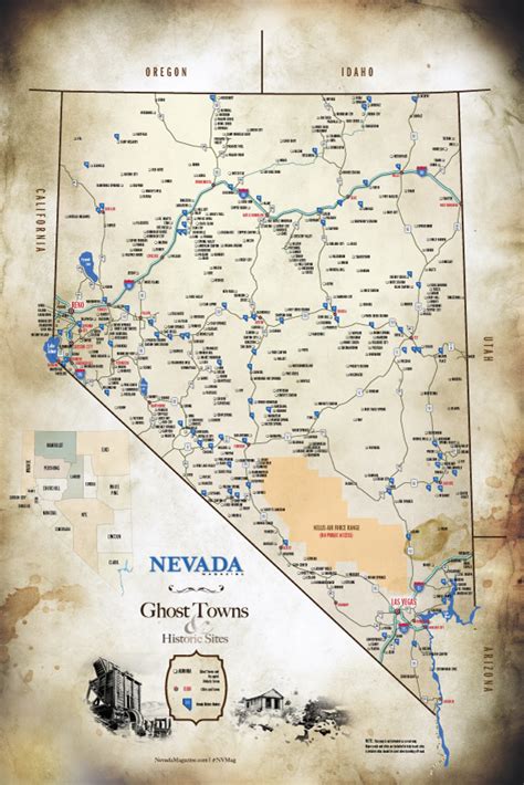 Ghost Town Map