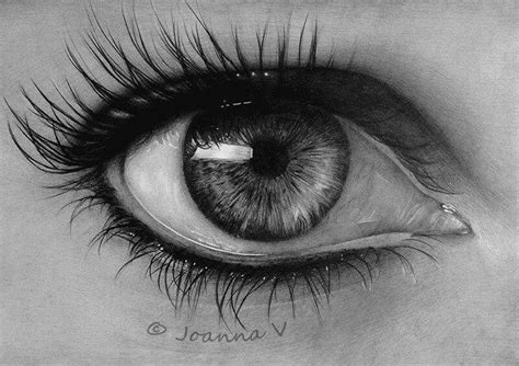 Cool Realistic Eye Tattoo Realistic Pencil Drawings Pencil Art