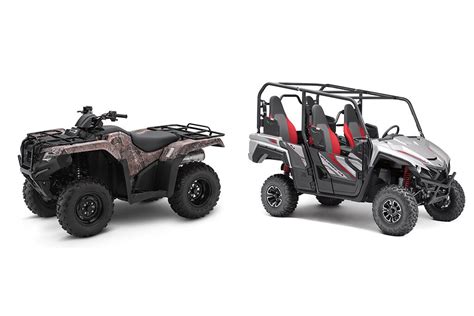 Atvs Vs Utvs Whats The Difference Motorcycles On Autotrader