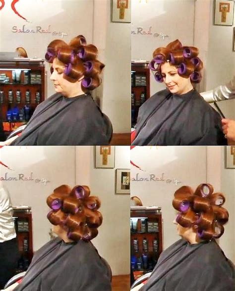 Pin By Her Cuck On Sexy In Curlers Hair Curlers Rollers Hair Curlers
