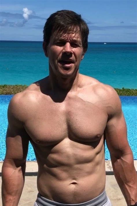 mark wahlberg shares a shirtless easter message for fans and our eggs are cracking mark