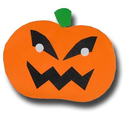 Paper Crafts For Children Cut Out Shapes Pumpkin Pictures