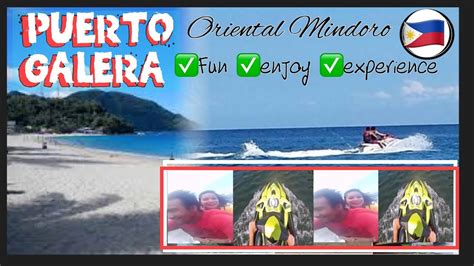 Jet Ski Ride Experience White Beach Puerto Galera Philippines Youtube