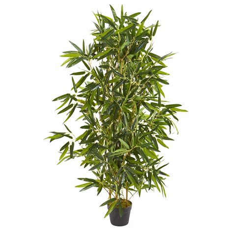 Nearly Natural Real Touch Bamboo Artificial Tree Walmart Com