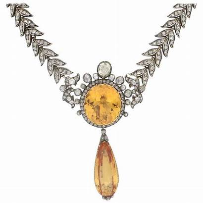 Topaz Necklace Royal Diamond Victorian Imperial Jewelry