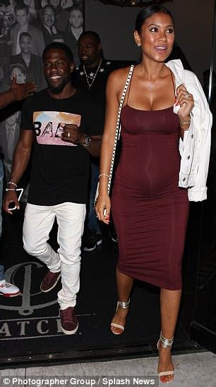 Kevin Hart And Pregnant Wife Eniko Parrish At Catch La Daily Mail Online
