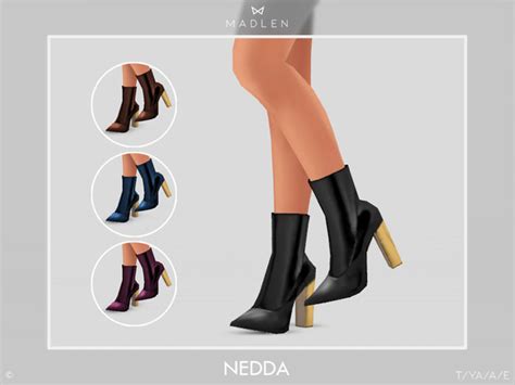 Madlen Nedda Boots By Mj95 At Tsr Sims 4 Updates