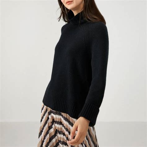 Black Cashmere Luxury Jumper Brandalley