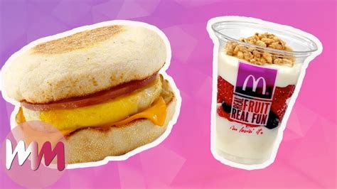 Top 10 Surprisingly Healthy Fast Food Breakfasts Youtube