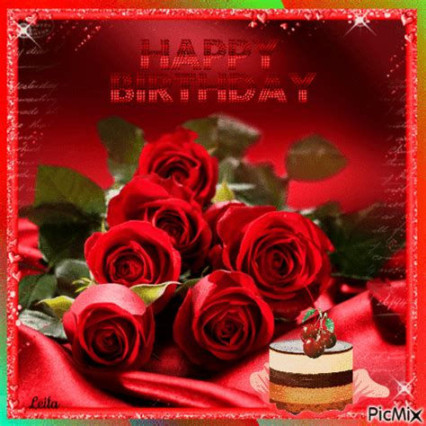 Bouquet Of Red Roses Happy Birthday Pictures Photos And Images For