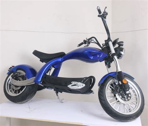 Cool Wide Wheel Citycoco 2000w Electric Motorcycle Scooter European