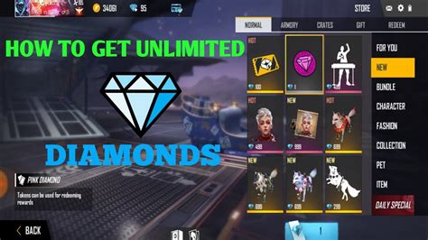 How To Get Unlimited Diamond In Garena Free 🔥 Youtube