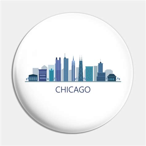 Chicago Chicago Pin Teepublic