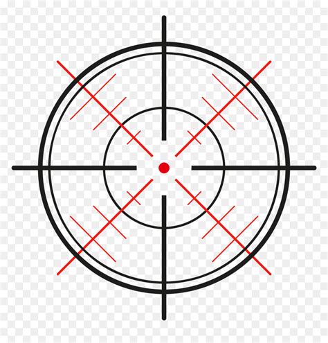 Crosshair with transparent background, hd png download. Crosshair Png , Png Download - Crosshairs Transparent, Png ...