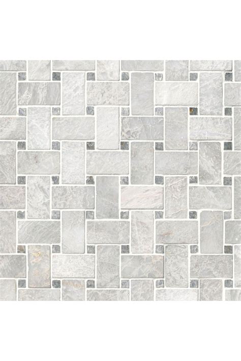 Meram Blanc Carrara Polished Niles With Grey Marble Wall And Floor Tile