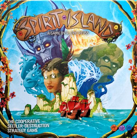 Spirit Island Review Board Game Punchboard