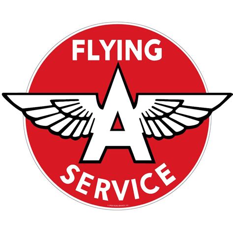 Flying A Gasoline Logo