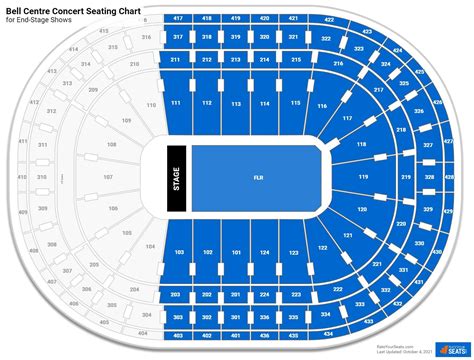 Bell Centre Seating Charts For Concerts