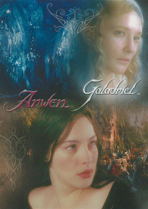 Arwen And Galadriel Granddaughter And Grandmother Arwen Undomiel
