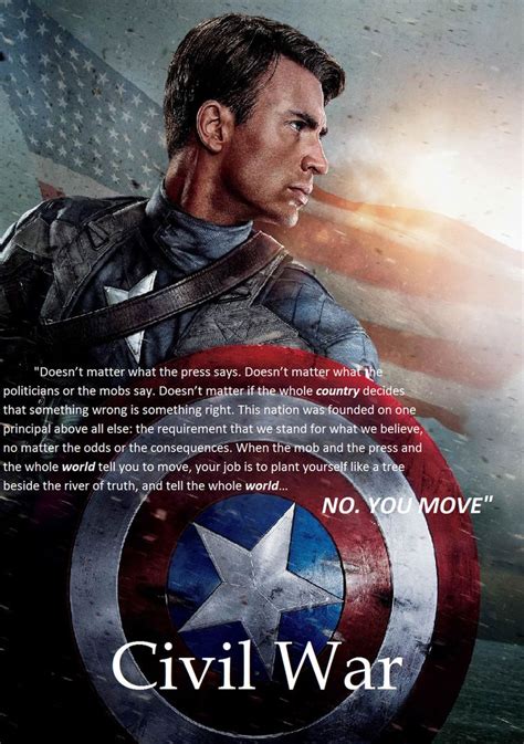 Captain America Captain America Quotes Captain America Quotes