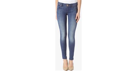 Hudson Jeans Collin Mid Rise Skinny In Blue Lyst