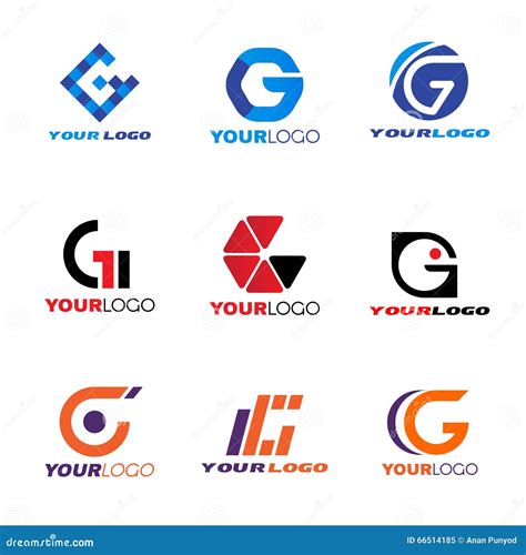 Letter G Logo Vector Set Design 66514185