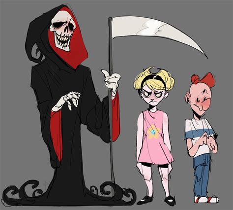 Grim Reaper Billy And Mandy Drawings