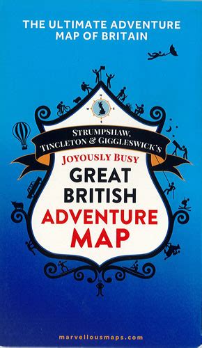 Great British Adventure Map Map Of Britain