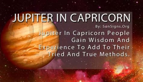 Jupiter In Capricorn Meaning Stable And Optimistic Sunsignsorg