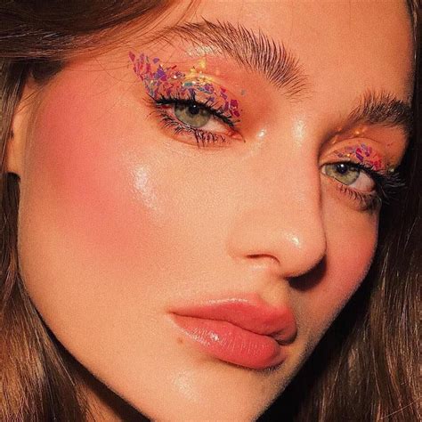 Pink Glitter Makeup Looks Saubhaya Makeup