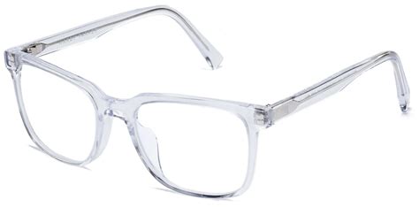 chamberlain low bridge fit eyeglasses in crystal warby parker eyeglasses eyeglasses for