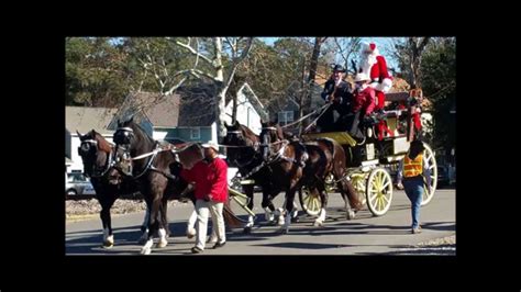 Southern Pines Christmas Carriage Parade December 2014 Youtube
