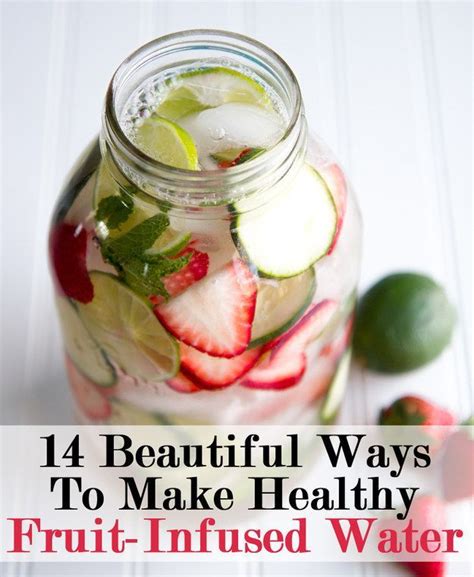 14 Beautiful Fruit Infused Waters To Drink Instead Of Soda All Perfect
