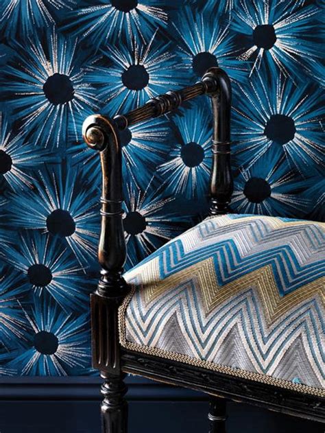 Modern Wallpaper Patterns And Interior Colors From British Designers