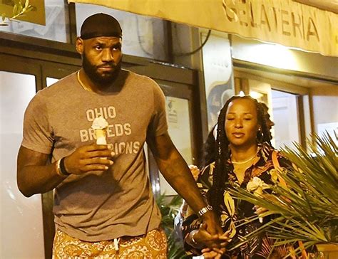 Lebron James And Wife Savannah Hold Hands On Ice Cream Date In Italy