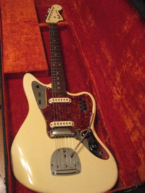 Fender Jaguar 1965 Olympic White Guitar For Sale Pci Music