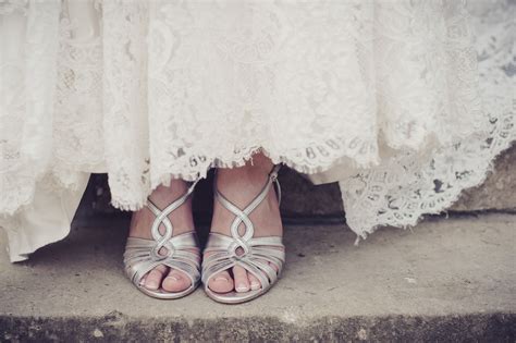 Strappy Wedding Shoes North Yorkshire Wedding Couples Wedding Day