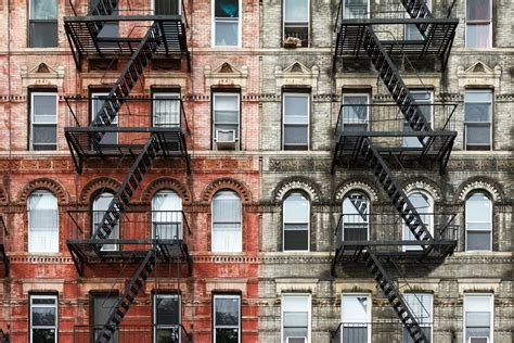 Tbt Some Old Brick Apartments In The East Village Manhattan New