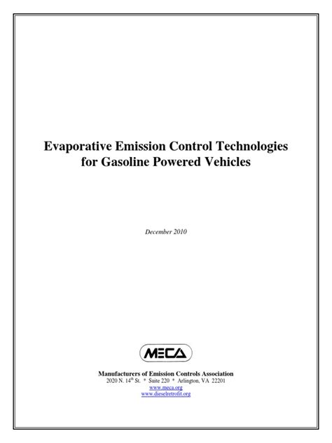 Default File Meca Evap White Paper Final Pdf Exhaust Gas Adsorption