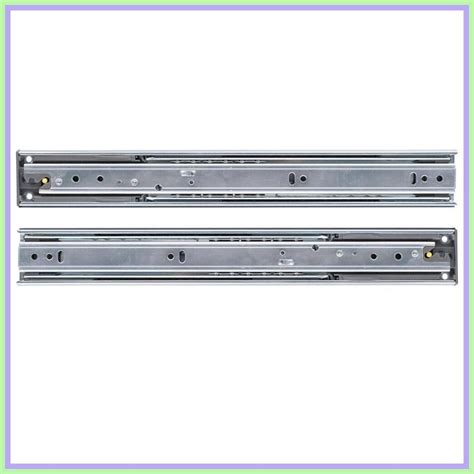 2x cabinet keyboard runners drawer slide rail silent two section slider home b8. 96 reference of drawer slides center mount home depot in ...