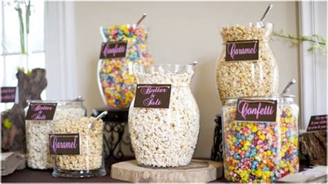 Popcorn Bar Ideas For Wedding Youtube