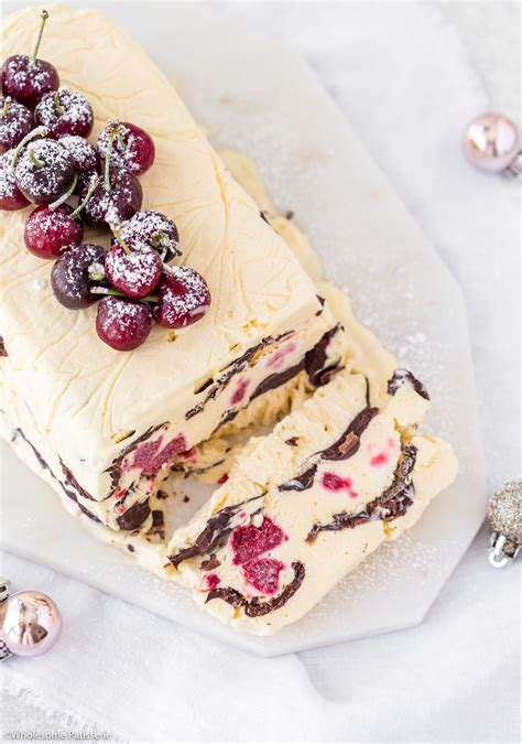 You would not want to miss it this christmas! Raspberry & Chocolate Semifreddo | Recipe | Christmas ice cream, Desserts