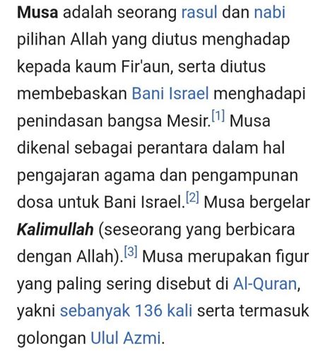 Ibu nabi musa as diberi ilham oleh allah swt untuk menghanyutkan bayinya tersebut ke sungai nil. Cerpen Singkat Nabi - Amat
