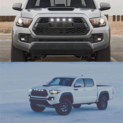 For Toyota Tacoma Raptor Style Grille Light Kit Bright White