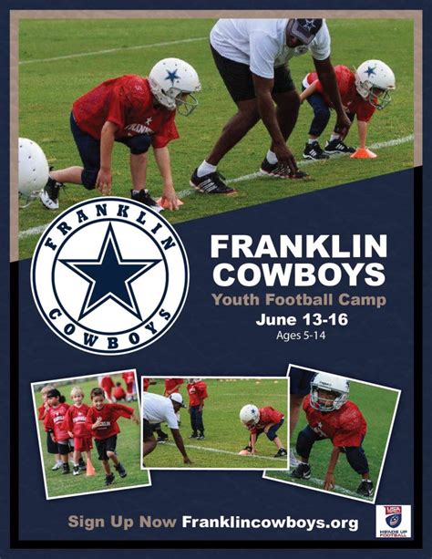 Franklin Cowboys Youth Football Camp Set For June 13 16 Franklin