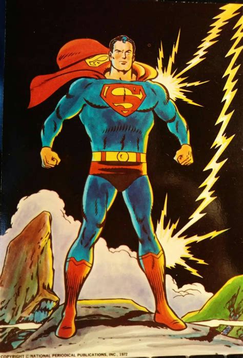 Superman Postcards Vintage 1972 National Periodical Productions Dexter