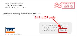 Without the specific zip code, the customer can't transact any amount through the credit card. How to find out what postal code is associated with your ...