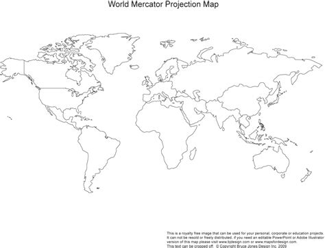 Blank World Map Image With White Areas And Thick Borders B C Ecc Empty World Map Printable