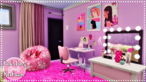 Pink Girls Room Download Furniture And Clutter Cc Included The